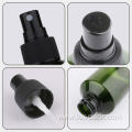 100ml 500ML Black reusable plastic squeeze bottles lotion